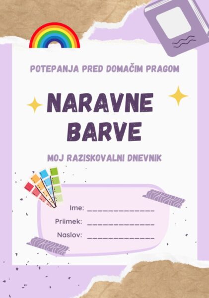 Naslovnica zvezka