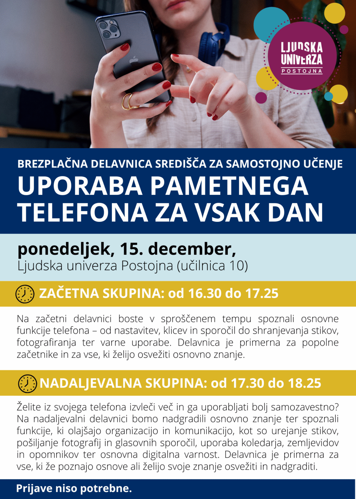 Letak za delavnico z enako vsebino kot je v tej objavi